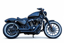 Schetsplaat Harley Davidson XL883N Iron 883
