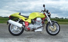 Duo voetsteun links Moto Guzzi V11