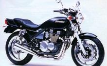 Schetsplaat links Kawasaki ZEPHYR 550