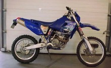 Achterspatbord Yamaha WR 400 F