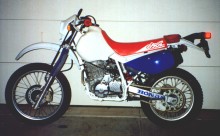 Remblokken achter Honda XR 650