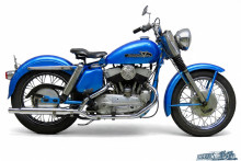 Zadel Harley Davidson Model KK