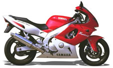 Air intake left Yamaha YZF 600 Thundercat