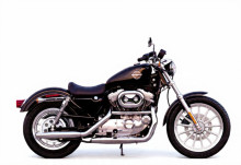 Achterspatbord Harley Davidson XLH883 Sportster 883
