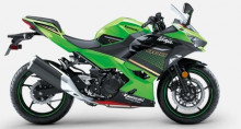 License plate holder Kawasaki Ninja 400