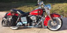Achterremschijf Harley Davidson Touring