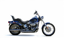Voorpoot buiten Harley Davidson FXSTC Softail Custom