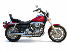 Voorpoot links onder Harley Davidson FXRS Low Rider Sport