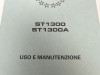 Instructieboekje Honda ST 1300 Pan European