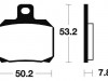 Remblokken achter Ducati 749  999