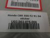 Overig Honda CBR 600 F