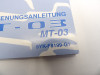 Instructieboekje Yamaha MT 03
