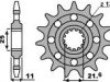 Front sprocket Yamaha YZF R6
