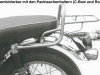 Topkofferdrager Kawasaki W 800