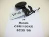 Hupe Honda CBR 1100 XX