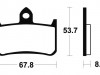 Braking pads front Honda CBR 900 RR