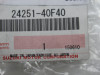 Gear box Suzuki GSX S 1000