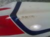 Linker achterkant Yamaha FZR 1000