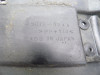 License plate holder Kawasaki ER 6