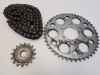 Ketting en tandwielset Suzuki GSX 400 E
