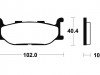 Remblokken voor Yamaha XJ 900 S Diversion
