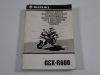 Instructieboekje Suzuki GSX R 600