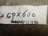 Stuurschakelaar links Kawasaki GPX 600