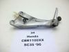 Pillion step left  Honda CBR 1100 XX