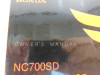 Fahrerhandbuch Honda NC 700 S