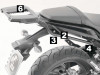 Top-case-trager Honda CBR 600 F