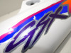 Linker achterkant Suzuki GSX R 1100