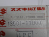 Vergaser teile Suzuki GSX R 750