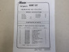 Gasket Honda CB 250 N