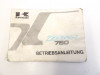 Instructieboekje Kawasaki ZEPHYR 750