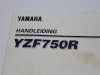 Instructieboekje Yamaha YZF 750