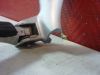 Pillion step left  Suzuki GSX R 1300 Hayabusa