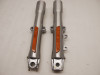 Fork pipe outside Harley Davidson Softtail