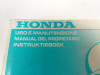 Fahrerhandbuch Honda CBR 1100 XX