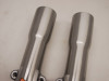 Fork pipe outside Harley Davidson Softtail