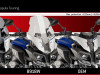 Scheibe Windschild Yamaha MT 10
