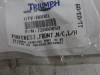 Footrest left Triumph Speed Triple 1050