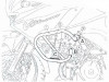 Motorschutzbugel Sturzbugel Suzuki DL 1000 V STROM