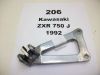 Duo voetsteun links Kawasaki ZXR 750