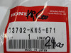 Achterlicht Honda XR600R