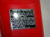 Achterspatbord Honda CRF 150