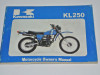 Manuel Kawasaki KLR 250
