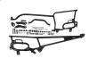 Suitcase bracket set Honda TRANSALP