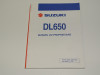 Instructieboekje Suzuki DL 650 V STROM
