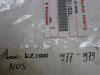 Kilometerkabel Kawasaki KZ 440