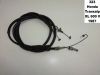 Throttle cable Honda TRANSALP
